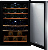 Frigidaire 4.4 Cu. Ft. 45-Bottle Two-Zone Wine Cooler - FRWW4543AS  | Refroidisseur à vin Frigidaire de 4,4 pi3 à 2 zones pour 45 bouteilles - FRWW4543AS  | FRWW454S