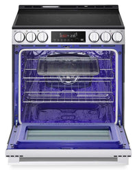 LG 6.3 Cu. Ft Smart Electric Range with EasyClean® - Smudge Resistant Stainless Steel - LSEL6333XE | Cuisinière intelligente électrique LG de 6,3 pi³ avec EasyCleanMD - acier inoxydable résistant aux taches - LSEL6333XE