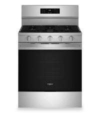 Whirlpool 5 Cu. Ft. Gas Range with Air Fry and Self-Clean - Stainless Steel - WFGS5030RZ | Cuisinière à gaz Whirlpool de 5 pi³ avec friture à air et autonettoyage - acier inoxydable - WFGS5030RZ | WFGS50RZ