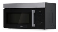 Bosch 100 Series Over-The-Range Microwave - Stainless Steel - HMV1055C | Four à micro-ondes à hotte intégrée Bosch de série 100 - acier inoxydable - HMV1055C