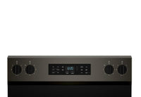 Whirlpool 5.3 Cu. Ft. Electric Range with Air Cooking – Black on Stainless - YWFES5730SV | Cuisinière électrique Whirlpool de 5,3 pi3 avec cuisson à air – noir sur acier inoxydable - YWFES5730SV