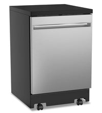 GE 24" Portable Top-Control Dishwasher - GPT225SSLSS 