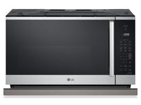 LG 2.1 Cu. Ft. Smart Over-the-Range Microwave with EasyClean® - MVEL2125X | Four à micro-ondes à hotte intégrée intelligent LG de 2,1 pi3 avec EasyCleanMD - MVEL2125X