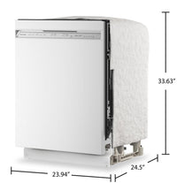 KitchenAid 24" 47 dBA Dishwasher with Third Level Utensil Rack - White - KDFS224SWH  | Lave-vaisselle KitchenAid de 24 po et de 47 dBA avec panier à ustensiles sur le troisième niveau - blanc - KDFS224SWH