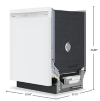 Bosch 300 Series 24" 48 dBA Smart Dishwasher with PrecisionWash® - White - SHE41CM2N | Lave-vaisselle intelligent Bosch de série 300 de 24 po de 48 dBA avec PrecisionWashMD - blanc - SHE41CM2N | SHE41M2N