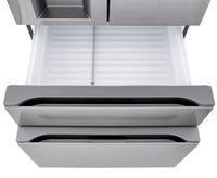 LG 29 Cu. Ft. Smart 4-Door French-Door Refrigerator with Full-Convert Drawer™ - LF29S8330S | Réfrigérateur intelligent LG de 29 pi³ à 4 portes françaises avec tiroir Full-ConvertMC - LF29S8330S | LF29S83S