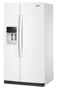 Whirlpool 36" 28.7 Cu. Ft. Side-by-Side Refrigerator - White - WRSF5536RW | Réfrigérateur Whirlpool de 28,7 pi³ et de 36 po à compartiments juxtaposés - blanc - WRSF5536RW