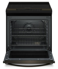 Whirlpool 6.4 Cu. Ft. Induction Range with No Preheat Air Fry - Black Stainless Steel - WSIS5030RV | Cuisinière à induction Whirlpool de 6,4 pi3 avec friture à air sans préchauffage - acier inoxydable noir - WSIS5030RV | WSIS503V
