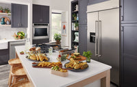 KitchenAid 25.1 Cu. Ft. Built-In Side-by-Side Refrigerator - KBSD702MSS | Réfrigérateur encastré KitchenAid de 25,1 pi³ à compartiments juxtaposés - KBSD702MSS | KBSD72SS