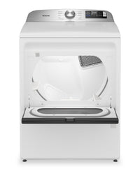 Maytag 7.4 Cu. Ft. Gas Dryer with Advanced Moisture Sensing – White - MGD6205RW	 | Sécheuse à gaz Maytag de 7,4 pi3 avec détection d’humidité avancée - blanche - MGD6205RW