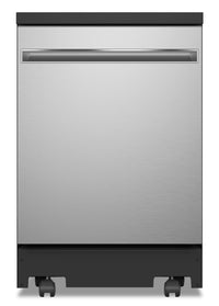 GE 24" Portable Top-Control Dishwasher - GPT225SSLSS 