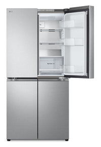LG 33" 18.6 Cu. Ft. French 4-Door Counter-Depth Refrigerator - Stainless Steel - LF19C8200S | Réfrigérateur LG de 18,6 pi³ et de 33 po de profondeur comptoir à 4 portes françaises - acier inoxydable - LF19C8200S