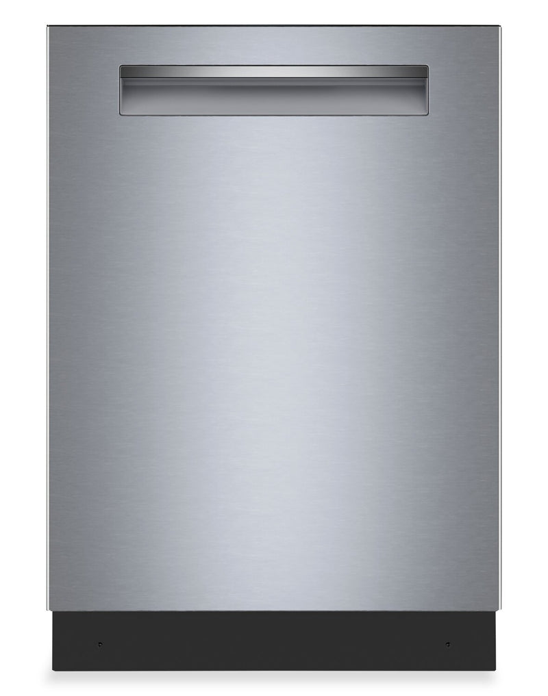 Bosch 500 Series 24” 44 dBA Built-In Dishwasher - Anti-Fingerprint Brushed Steel - SHP65DM5N | Lave-vaisselle encastré Bosch de série 500 de 24 po de 44 dBA - acier brossé résistant aux traces de doigts - SHP65DM5N