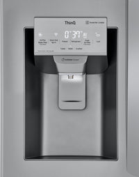 LG 24 Cu. Ft. Smart InstaView® French-Door Refrigerator with Craft Ice™ - LRFVS2503S  | Réfrigérateur intelligent LG de 24 pi³ à portes françaises à hublot InstaViewMD avec Craft IceMC - LRFVS2503S  | LRFVS25S