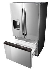 Midea 36" 29.3 Cu. Ft. French-Door Refrigerator - Stainless Steel - MRF29D3AST | Réfrigérateur Midea de 29,3 pi³ et de 36 po à portes françaises - acier inoxydable - MRF29D3AST | MRF29D3S