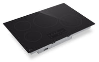 LG 30" 4-Element Electric Cooktop with UltraHeat™ 2.5kW Element - Black - CBEW3013BE | Surface de cuisson électrique LG de 30 po à 4 éléments avec élément UltraHeatMC de 2 500 W - noire - CBEW3013BE