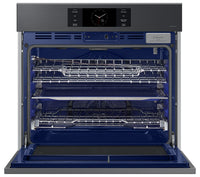 Samsung 5.1 Cu. Ft. 7 Series Single Wall Oven with AI Camera - NV51CG700SMTAA | Four mural simple Samsung de 5,1 pi³ à hublot de série 7 avec caméra IA - NV51CG700SMTAA | NV51C7SM