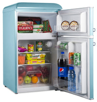 Galanz 3.1 Cu. Ft. Retro Mini Refrigerator - GLR31TBEER | Mini réfrigérateur Galanz rétro de 3,1 pi3 - GLR31TBEER | GLR31TBE