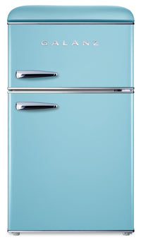 Galanz 3.1 Cu. Ft. Retro Mini Refrigerator - GLR31TBEER | Mini réfrigérateur Galanz rétro de 3,1 pi3 - GLR31TBEER | GLR31TBE