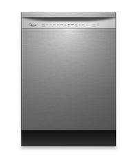 Midea 24" Front-Control Smart Dishwasher - MDF24P1AST | Lave-vaisselle intelligent Midea de 24 po avec commandes à l’avant - MDF24P1AST | MDF24P1T