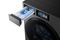 Samsung Bespoke 6.1 Cu. Ft. Front Load Washer with AI Fabric Sensing – Dark Steel - WF90F53ADSA5 | Laveuse Bespoke de Samsung  à chargement frontal de 6,1 pi3 avec détecteur de tissu par IA - acier foncé - WF90F53ADSA5