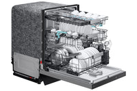 Samsung 24" 38 dBA Top-Control Dishwasher with AI Wash and Third Rack - Stainless Steel - DW90F89P0USRAA | Lave-vaisselle Samsung de 24 po et de 38 dBA avec commandes sur le dessus, nettoyage avec IA et 3e panier - DW90F89P0USRAA | DW90F89P