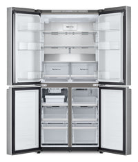 LG 33" 18.6 Cu. Ft. French 4-Door Counter-Depth Refrigerator - Stainless Steel - LF19C8200S | Réfrigérateur LG de 18,6 pi³ et de 33 po de profondeur comptoir à 4 portes françaises - acier inoxydable - LF19C8200S