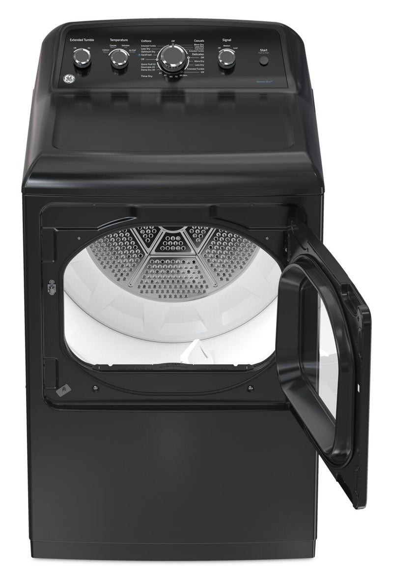 GE 7.2 Cu. Ft. Electric Dryer with SaniFresh Cycle – Diamond Grey - GTD49EBMRDG | Sécheuse électrique GE de 7,2 pi³ avec cycle SaniFresh - gris diamant - GTD49EBMRDG