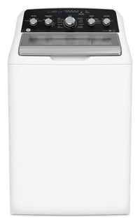 GE 4.9 Cu. Ft. Top Load Agitator Washer - White - GTW491BMRWS | Laveuse GE à chargement par le haut de 4,9 pi³ avec agitateur - blanche - GTW491BMRWS
