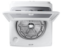 Samsung 5.7 Cu. Ft. Top-Load Washer with ActiveWave™ Agitator - WA49B5205AW/US | Laveuse Samsung à chargement par le haut de 5,7 pi³ avec agitateur ActiveWaveMC - WA49B5205AW/US | WA49B52W
