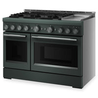 KitchenAid 6.3 Cu. Ft. 6 Burner Commercial-Style Gas Range – Juniper - KFGD948SJP | Cuisinière à gaz KitchenAid de 6,3 pi³ de style commercial à 6 brûleurs - genièvre - KFGD948SJP