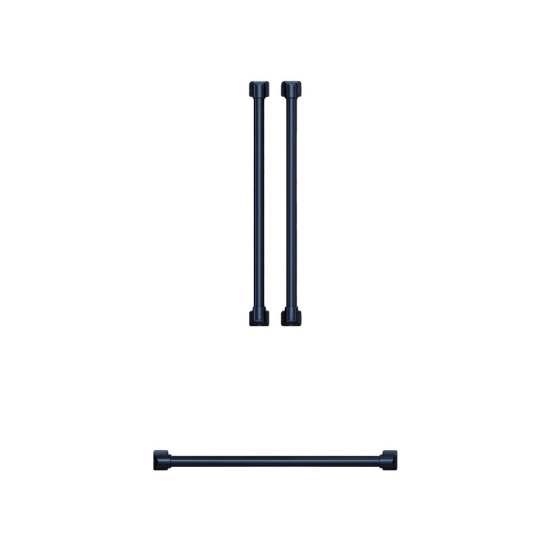 Thor Kitchen Handle and Knob Set for 30” Refrigerator in Gun Metal Blue - CKA-RF3017-BLU | Ensemble de poignées et de boutons Thor Kitchen bleu métallisé pour réfrigérateur de 30 po - CKA-RF3017-BLU  | RF30KBLU