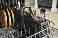 KitchenAid 24" 44 dBA Dishwasher with 360° Max Jets™ Third Rack – PrintShield Stainless - KDPS624SPS   | Lave-vaisselle KitchenAid de 24 po et de 44 dBA et troisième panier 360° Max Jets - acier inoxydable avec fini PrintShieldMC - KDPS624SPS