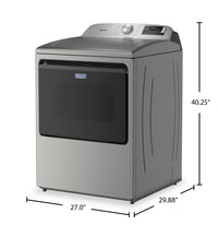 Maytag 7.4 Cu. Ft. Electric Dryer - Radiant Silver - YMED6205RR | Sécheuse électrique Maytag de 7,4 pi³ - argenté radieux - YMED6205RR