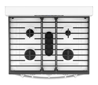 Whirlpool 30" 5.0 Cu. Ft. Gas Range with Air Cooking – White - WFGS4530SW  | Cuisinière à gaz Whirlpool de 5,0 pi³ et de 30 po avec cuisson à air - blanche - WFGS4530SW