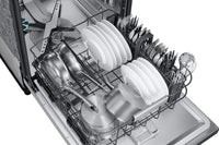 Samsung 24" 38 dBA Top-Control Dishwasher with AI Wash and Third Rack - Stainless Steel - DW90F89T0USRAA | Lave-vaisselle Samsung de 24 po et de 38 dBA avec commandes sur le dessus, nettoyage avec IA et 3e panier - DW90F89T0USRAA | DW90F89A