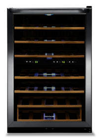Frigidaire 4.4 Cu. Ft. 45-Bottle Two-Zone Wine Cooler - FRWW4543AS  | Refroidisseur à vin Frigidaire de 4,4 pi3 à 2 zones pour 45 bouteilles - FRWW4543AS  | FRWW454S