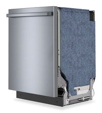 Bosch 500 Series 24'' 44 dBA Built-In Dishwasher Anti-Fingerprint Brushed Steel - SHX65DM5N | Lave-vaisselle encastré Bosch de série 500 de 24 po de 44 dBA en acier brossé résistant aux traces de doigts - SHX65DM5N