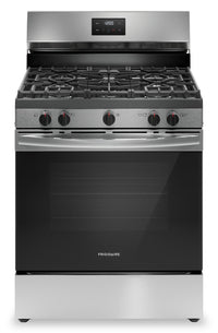 Frigidaire 5.1 Cu. Ft. Gas Range with Quick Boil Burner - FCRG3052BS | Cuisinière à gaz Frigidaire de 5,1 pi3 avec brûleur à ébullition rapide - FCRG3052BS | FCRG30SS