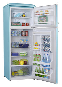 Galanz 12 Cu. Ft. Top-Freezer Retro Refrigerator - GLR12TBEEFR | Réfrigérateur rétro Galanz de 12 pi3 à congélateur supérieur - GLR12TBEEFR | GLR12TBL
