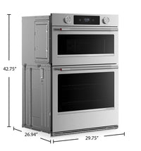 KitchenAid 30" Smart Electric Combo Wall Oven - PrintShield™ Stainless - KOEC730SPS | Four mural combiné intelligent électrique KitchenAid de 30 po - acier inoxydable PrintShieldMC - KOEC730SPS