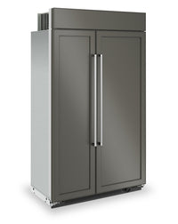 KitchenAid 30 Cu. Ft. Panel-Ready Built-In Side-by-Side Refrigerator - KBSN708MPA | Réfrigérateur encastré KitchenAid avec panneau personnalisable de 30 pi³ à compartiments juxtaposés - KBSN708MPA | KBSN708P