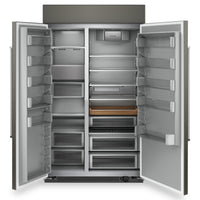 KitchenAid 30 Cu. Ft. Panel-Ready Built-In Side-by-Side Refrigerator - KBSN708MPA | Réfrigérateur encastré KitchenAid avec panneau personnalisable de 30 pi³ à compartiments juxtaposés - KBSN708MPA | KBSN708P