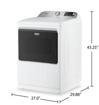 Maytag 7.4 Cu. Ft. Pet Pro Electric Dryer - White - YMED7205RW | Sécheuse électrique Animal Pet Pro de Maytag de 7,4 pi3 - blanche - YMED7205RW