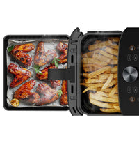 Midea 8-In-1 11-Qt Two-Zone Air Fryer Oven - MAD111D8APKW  | Four friteuse à air 8 en 1 Midea de 11 pintes à 2 zones - MAD111D8APKW