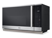 LG 2.1 Cu. Ft. Smart Over-the-Range Microwave with EasyClean® - MVEL2125X | Four à micro-ondes à hotte intégrée intelligent LG de 2,1 pi3 avec EasyCleanMD - MVEL2125X