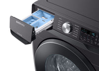 Samsung 5.9 Cu. Ft. Smart Front-Load Washer and 7.5 Cu. Ft. Smart Electric Dryer | Laveuse intelligente à chargement frontal 5,9 pi³ et sécheuse électrique intelligente 7,5 pi³ Samsung | SAFLC80V
