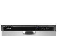 Amana 24" 59 dBA Front-Control Dishwasher with Triple Filter Wash System - Stainless Steel - ADFS2524RS | Lave-vaisselle Amana à 59 dBA de 24 po avec commandes à l’avant - acier inoxydable - ADFS2524RS | ADFS252S