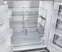 LG 31 Cu. Ft. Smart Mirror InstaView™ Door-in-Door® Refrigerator - LRYKS3106S | Réfrigérateur intelligent Mirror InstaViewMC LG 31 pi³ avec système Porte dans la porteMD - LRYKS3106S | LRYKS31S