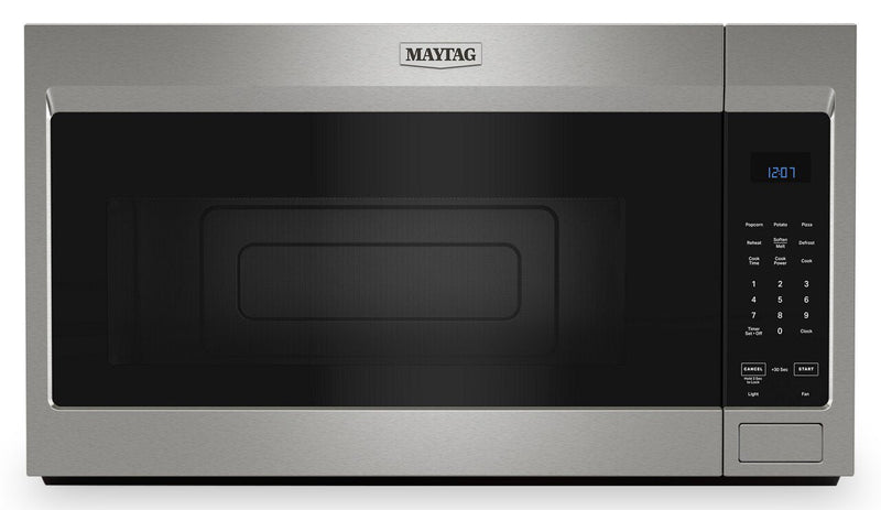 Maytag 30" 1.7 Cu. Ft. Over-the-Range Microwave - Fingerprint Resistant Stainless Steel - YMMMS4230PZ | Four à micro-ondes à hotte intégrée Maytag de 1,7 pi³ et de 30 po - acier inoxydable résistant aux traces de doigts - YMMMS4230PZ | YMMMS423